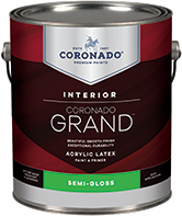JOSEPH RICCIARDI, INC. Coronado Grand is an acrylic paint and primer designed to provide exceptional washability, durability and coverage. Easy to apply with great flow and leveling for a beautiful finish, Grand is a first-class paint that enlivens any room.boom