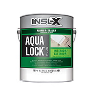 JOSEPH RICCIARDI, INC. Aqua Lock Plus is a multipurpose, 100% acrylic, water-based primer/sealer for outstanding everyday stain blocking on a variety of surfaces. It adheres to interior and exterior surfaces and can be top-coated with latex or oil-based coatings.

Blocks tough stains
Provides a mold-resistant coating, including in high-humidity areas
Quick drying
Topcoat in 1 hourboom