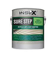 JOSEPH RICCIARDI, INC. Sure Step Acrylic Anti-Slip Coating provides a durable, skid-resistant finish for interior or exterior application. Imparts excellent color retention, abrasion resistance, and resistance to ponding water. Sure Step is water-reduced which allows for fast drying, easy application, and easy clean up.

High traffic resistance
Ideal for stairs, walkways, patios & more
Fast drying
Durable
Easy application
Interior/Exterior use
Fills and seals cracksboom